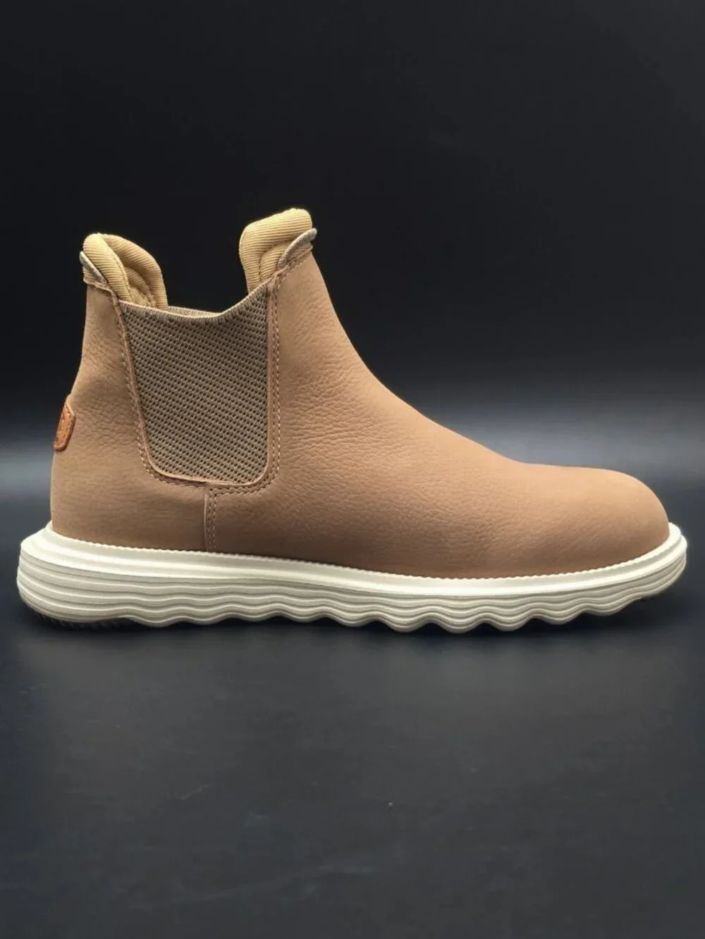 Hey Dude Branson Walnut Brown Comfort Chelsea Boots Shoes Men's Size 7